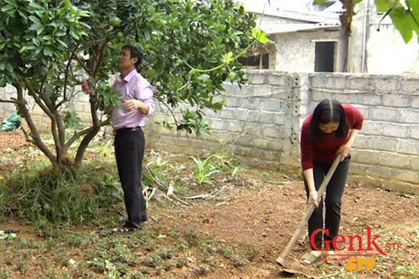 Chị Duệ lao động bình thường như hồi chưa mắc bệnh ung thư tử cung