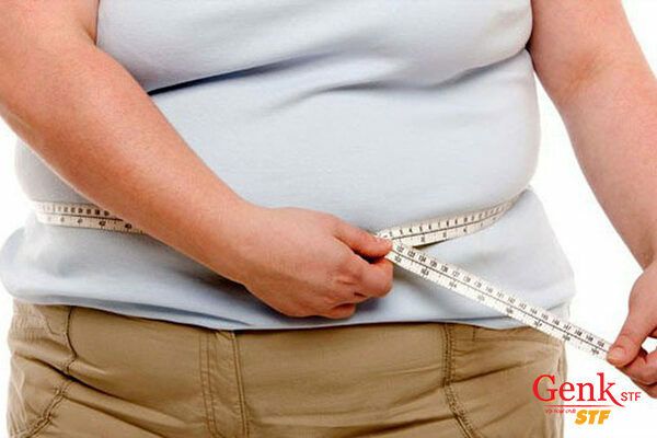 Vòng eo lớn, nhiều mỡ có thể làm tăng nguy cơ ung thư ruột kết