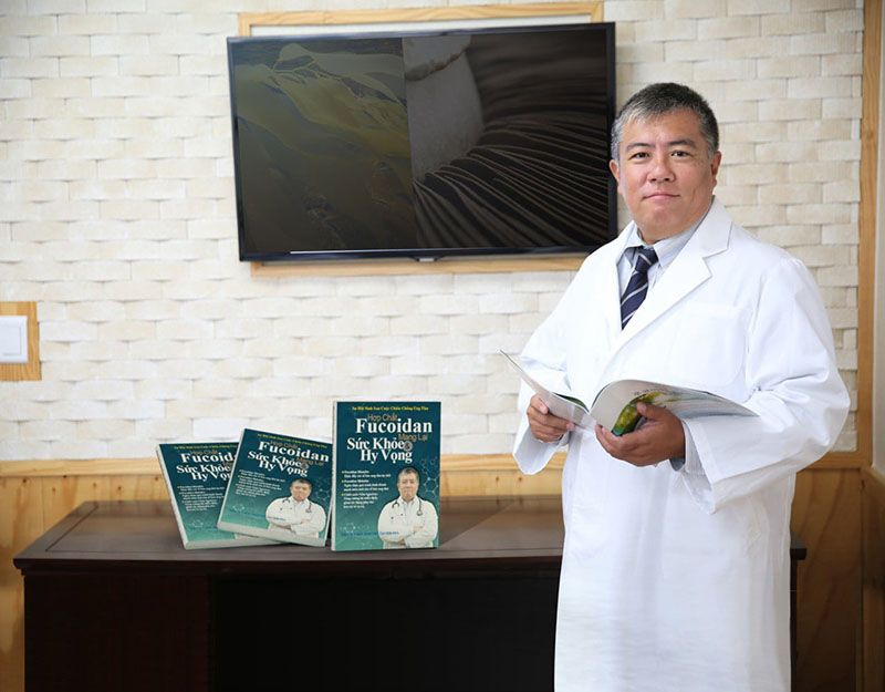 Cuốn sách “hợp chất Fucoidan mang lại sức khỏe và hy vọng” của tác giả TS-BS Daisuke Tachikawa